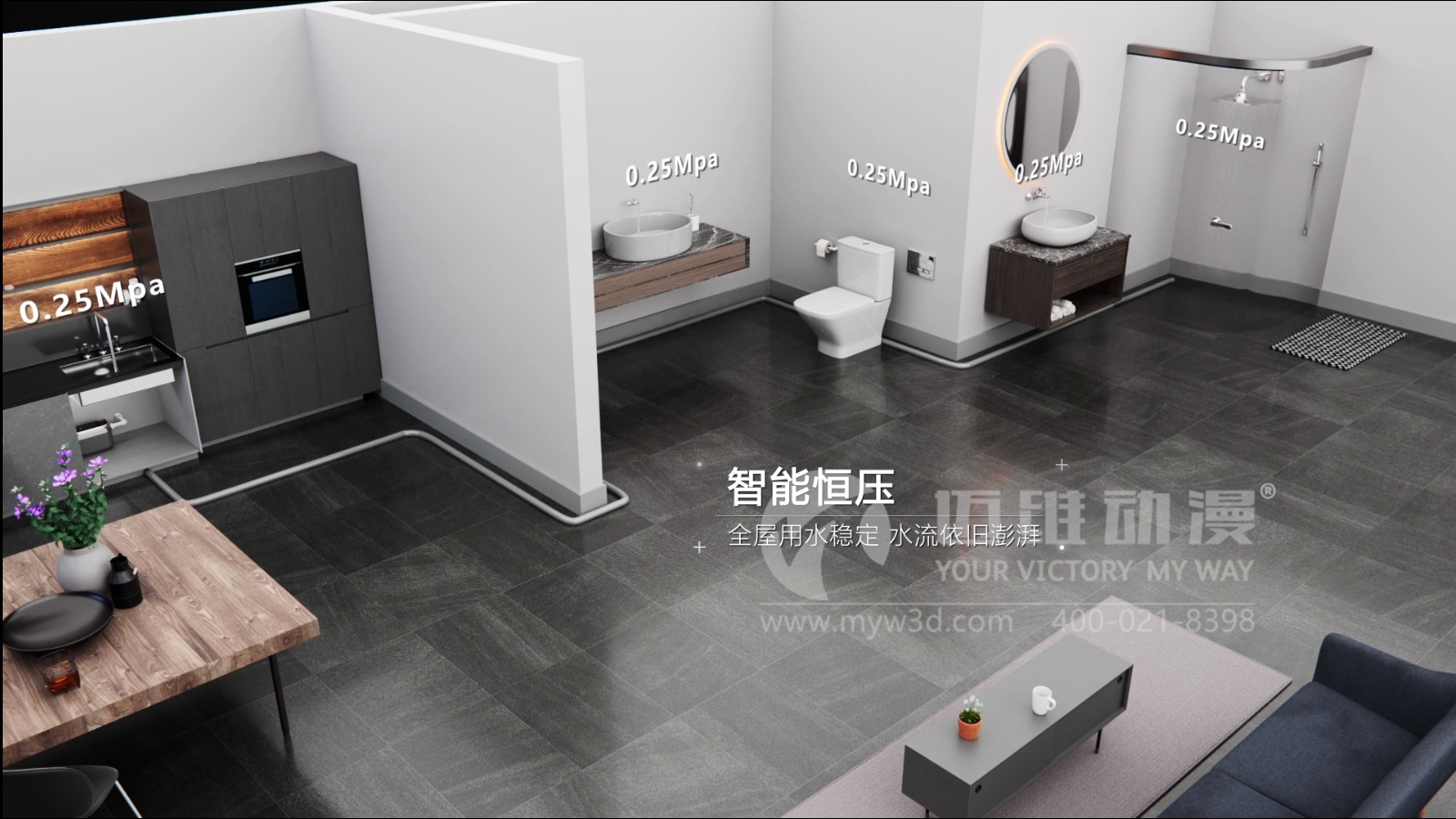 戶用增壓泵三維動(dòng)畫(huà)展示(圖5)