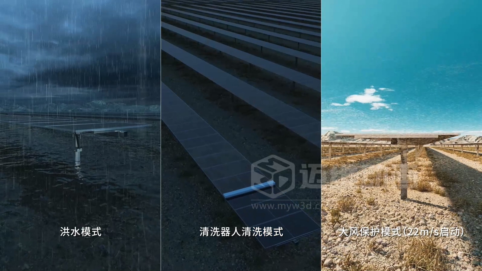 光伏支架企業(yè)營(yíng)銷(xiāo)破局：從 “文字說(shuō)” 到 “動(dòng)畫(huà)看”，跟蹤支架 3D 動(dòng)畫(huà)讓技術(shù)傳遞效率翻 3 倍(圖3)
